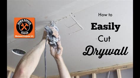 how to cut out electrical boxes in drywall|cutting drywall around wall outlet.